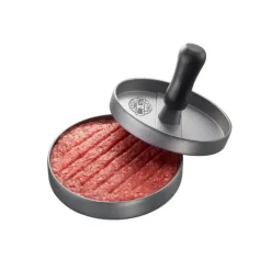 Gefu BBQ hamburgerpers kunststof grijs