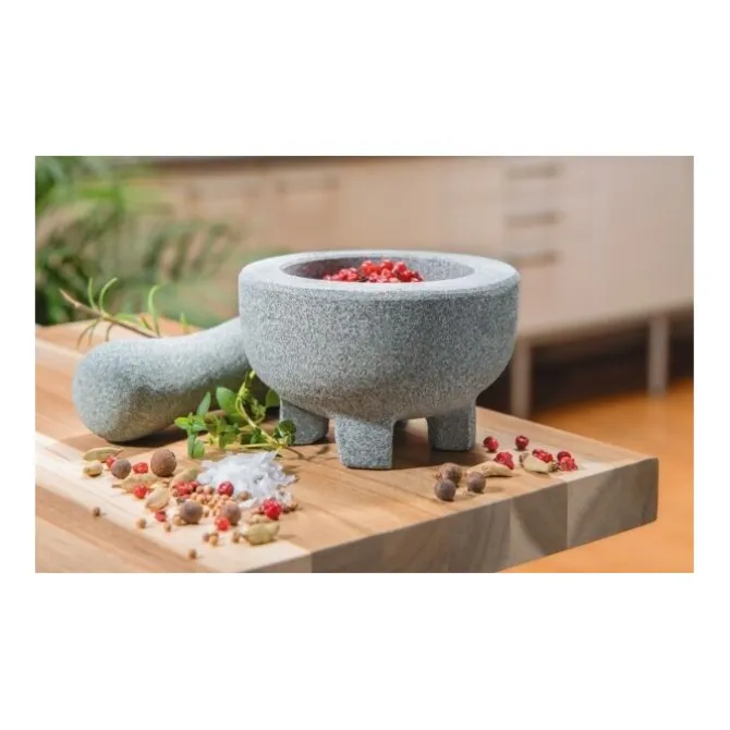 Gefu Crunchy vijzel ø 10 cm graniet grijs