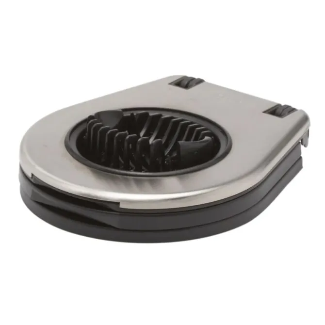 Gefu eiersnijder duo 13 cm rvs zwart