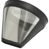 Gefu permanent koffiefilter maat 4 rvs zwart
