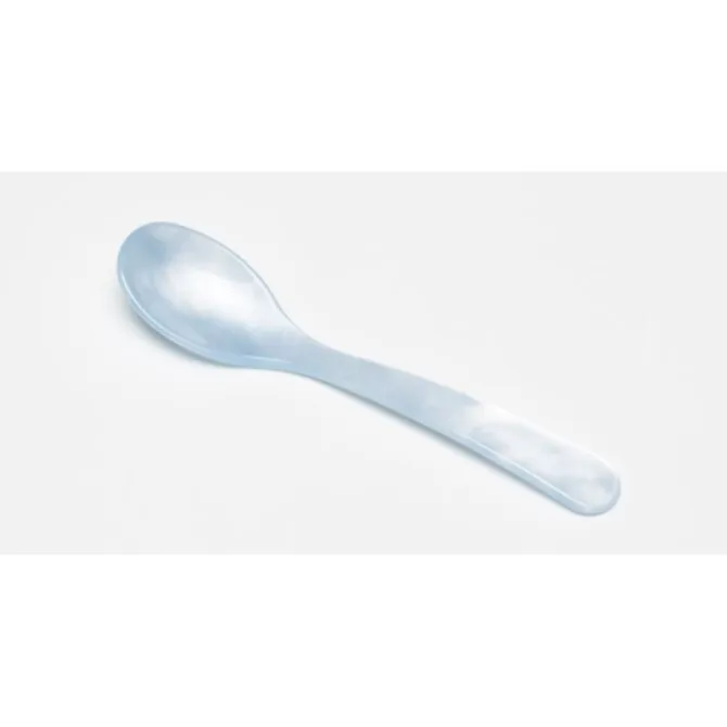 G. F. Heim Söhne eierlepel 12,5 cm kunststof lichtblauw