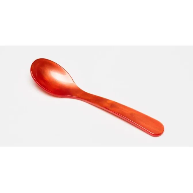 G. F. Heim Söhne eierlepel 12,5 cm kunststof koraal