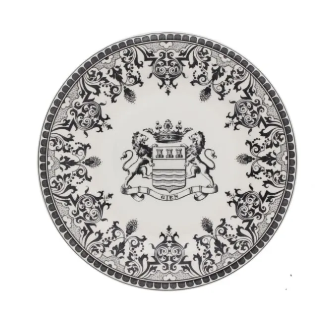 Gien Blason dessertbord ø 22 cm keramiek crème