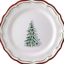 Gien Filet Noël dessertbord ø 23,2 cm keramiek