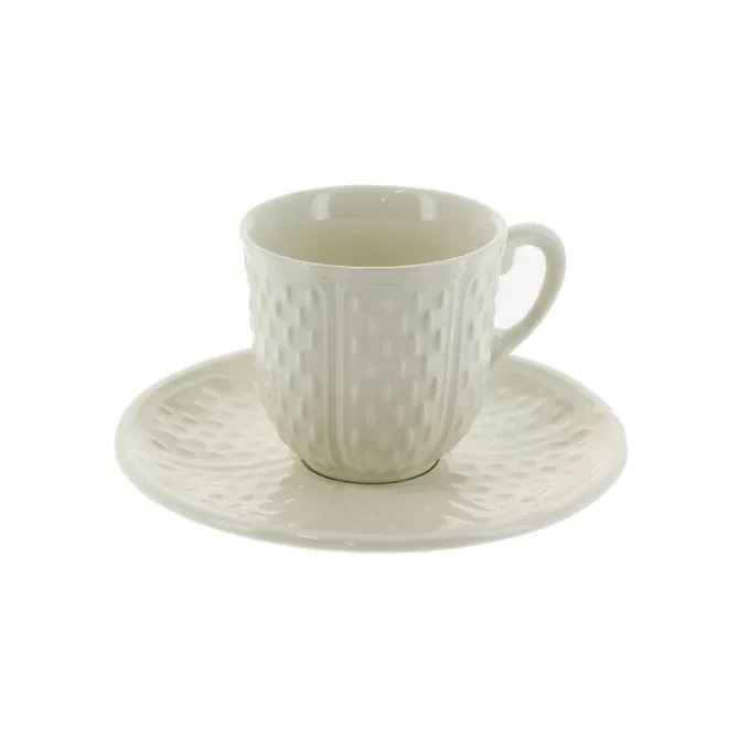 Gien Pont aux Choux espressokop met schotel crème