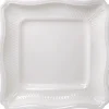 Gien Pont aux Choux vierkante fruitschaal 25 cm keramiek crème