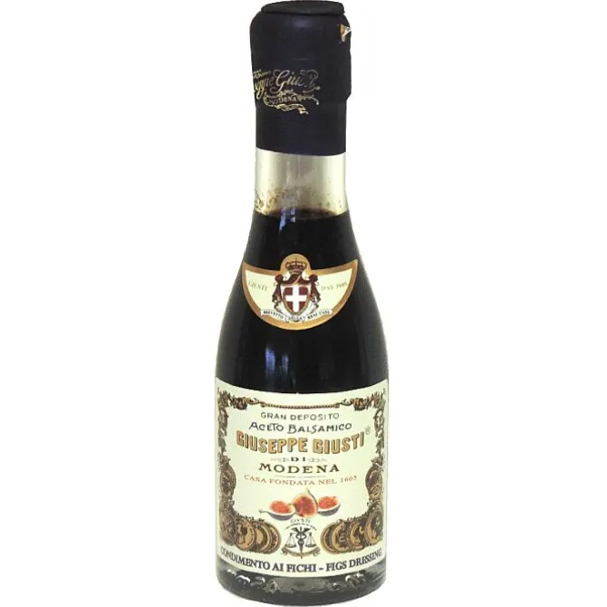 Giuseppe Giusti balsamico-azijn met vijg 12 jaar 100 ml in champagnefles