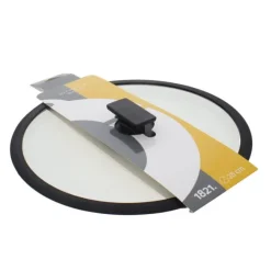 1821 glasdeksel met silicone rand ø 28 cm