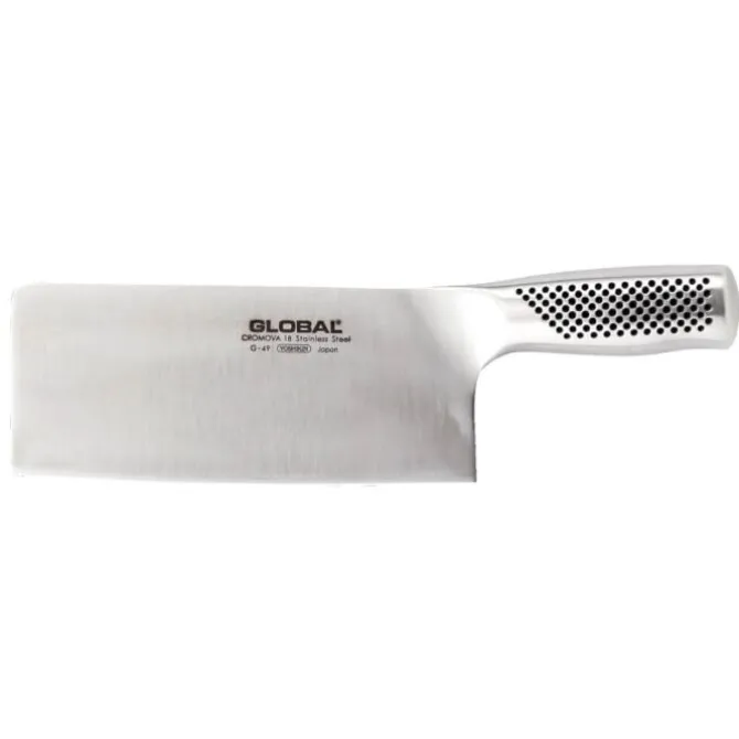 Global G49 Chinees hakmes 18 cm messenstaal