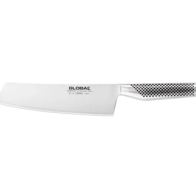 Global GF36 Nakiri mes 20 cm messenstaal