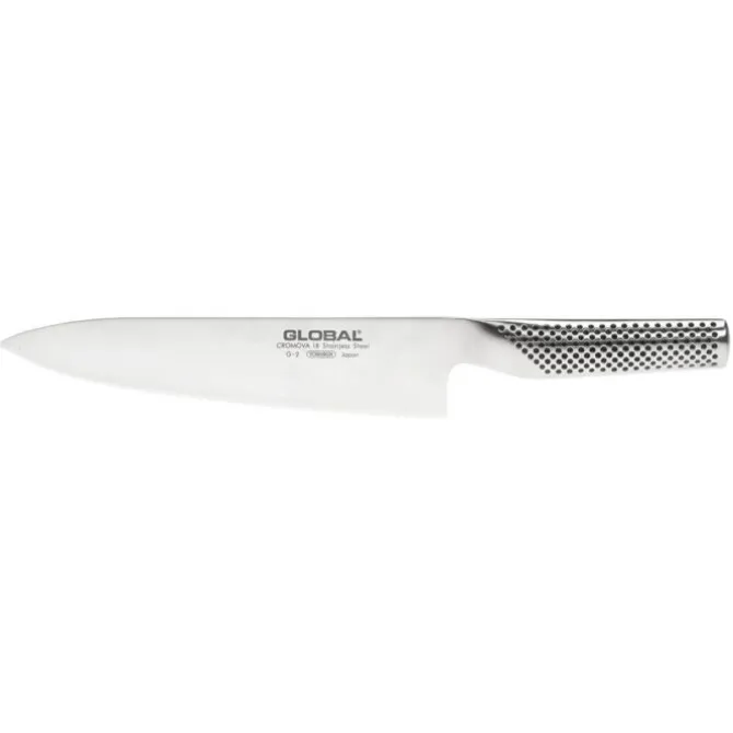 Global G2 koksmes 20 cm messenstaal
