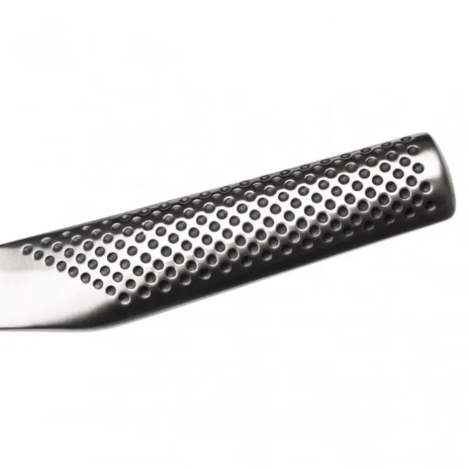 Global G81 Nakiri mes met kuiltjes 18 cm messenstaal