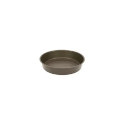 Gobel bakblik ø 24 cm staal bruin