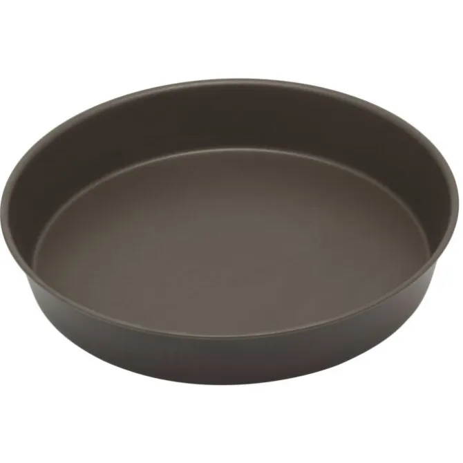 Gobel bakblik ø 30 cm staal bruin