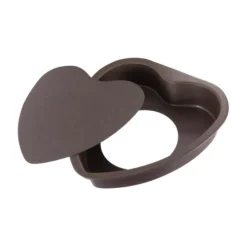 Gobel bakvorm hart met losse bodem 16 x 15 cm staal