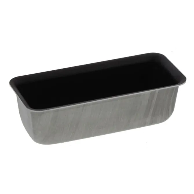 Gobel cakevorm éénpersoons 10 x 3,8 cm aluminium anti-aanbaklaag