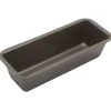 Gobel cakevorm 28 x 10 cm staal bruin