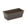 Gobel cakevorm 15,5 x 7,5 cm staal bruin