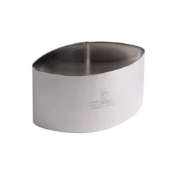 Gobel calisson uitsteekvorm 8,3 x 4,7 cm h 4 cm rvs