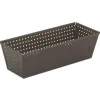 Gobel geperforeerde broodbakvorm 28 x 11,5 cm staal bruin