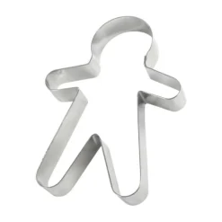 Gobel Gingerbread man uitsteekvorm 10,5  x 7 cm h 1,5 cm rvs
