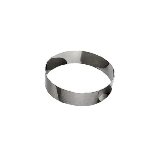 Gobel kookring rond ø 12 x 4,5 cm rvs