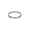 Gobel lage open taartring h 2,7 cm ø 18 cm met rolranden