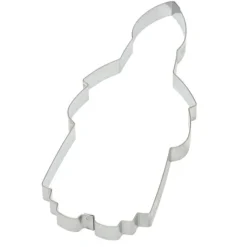 Gobel Sinterklaas uitsteekvorm 20 cm rvs glans