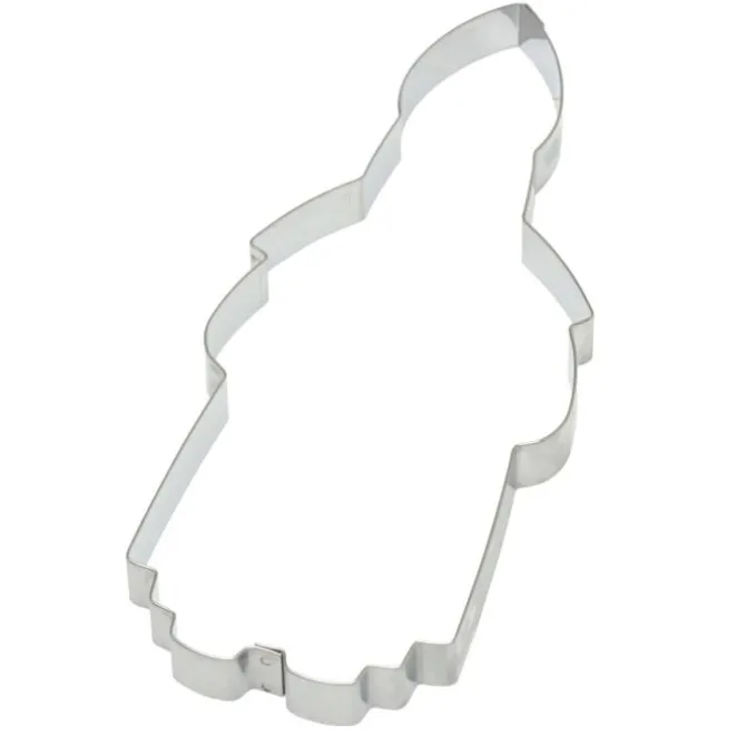 Gobel Sinterklaas uitsteekvorm 20 cm rvs glans