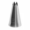 Gobel spuitmond grove kartel 6 tandjes 11 mm rvs