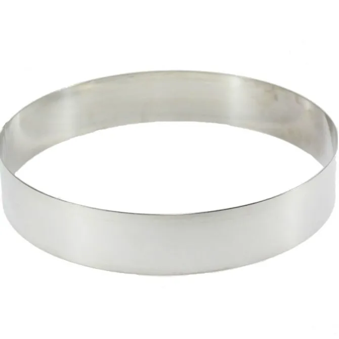 Gobel taartring rond ø18 x 6 cm rvs