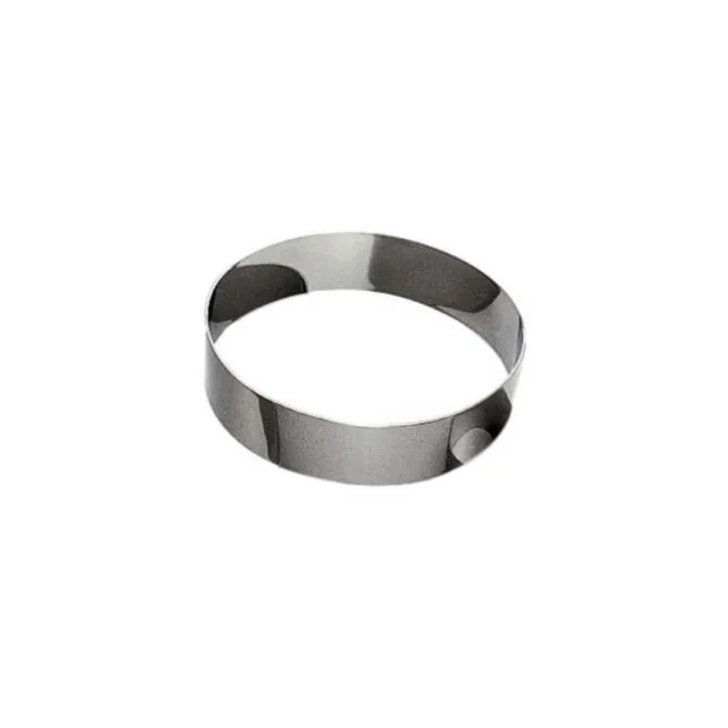 Gobel taartring rond ø 11 x 3,5 cm rvs