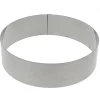 Gobel taartring  rond ø 16 x 6 cm rvs