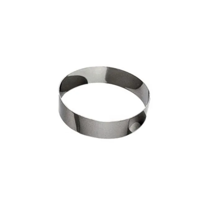 Gobel taartring rond ø 16 x 4,5 cm rvs