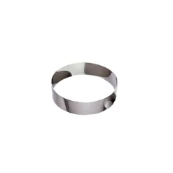Gobel taartring 26 x 4,5 cm rvs
