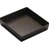 Gobel vierkante bakvorm vaste bodem 22cm