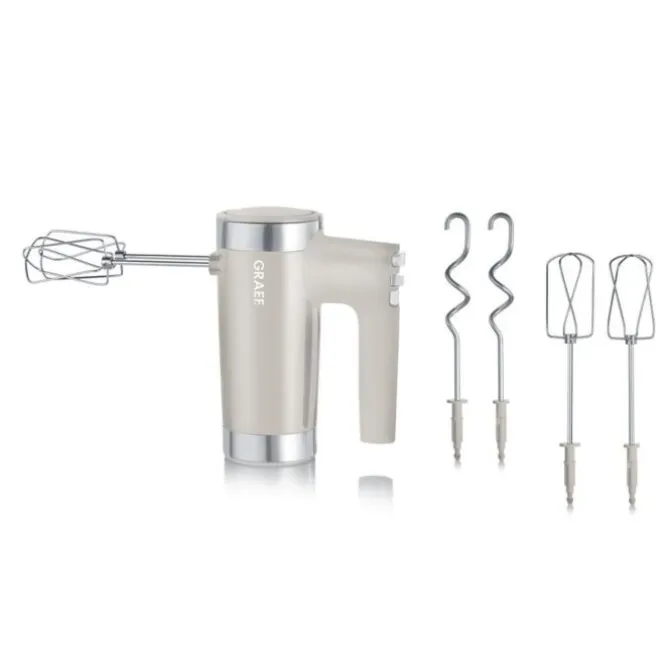 Graef Family Line handmixer 20,9 cm crème