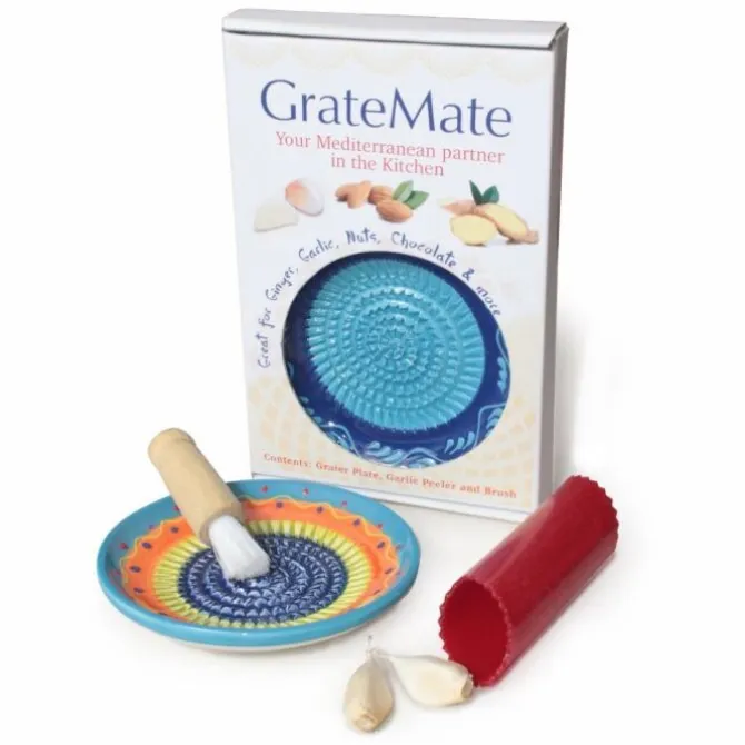 GrateMate knoflookrasp rond