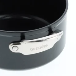 Greenpan Barcelona Pro kookpan met keramische laag en glasdeksel ø 24 cm