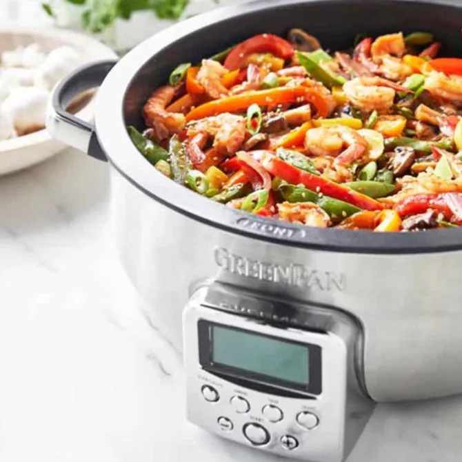 Greenpan Omni Cooker 5,6 liter Stainless Steel