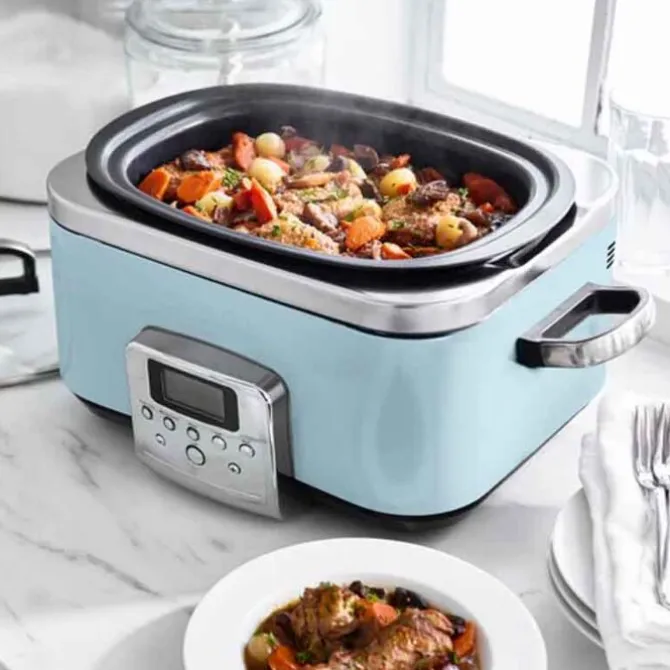 Greenpan Slowcooker 6 liter Blue Haze