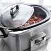 Greenpan Slowcooker 6 liter Stainless Steel