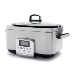 Greenpan Slowcooker 6 liter Stainless Steel