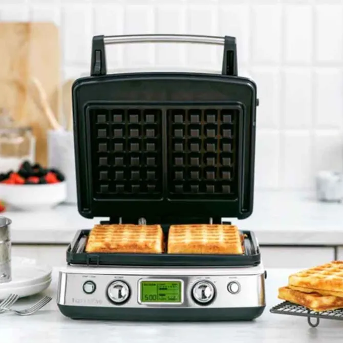 Greenpan wafelijzer Black