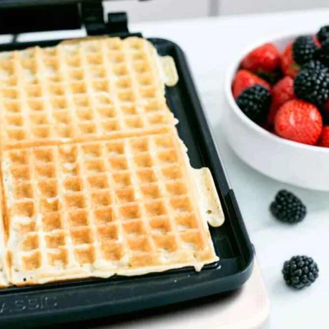 Greenpan wafelijzer Cream