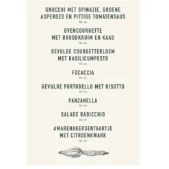 Groente menu's - Niven Kunz