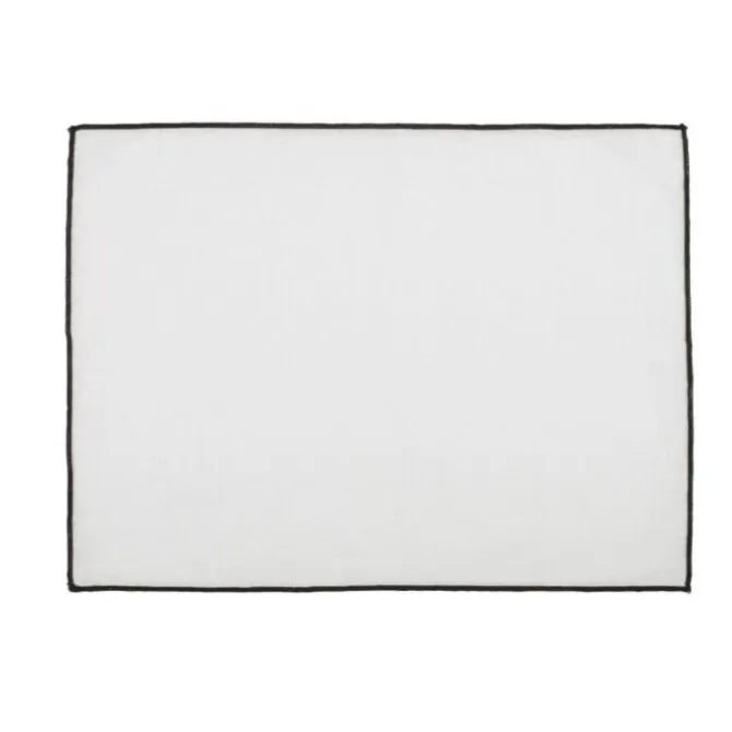 Haomy Borgo placemat 35 x 48 cm linnen wit
