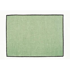 Haomy Borgo placemat 35 x 48 cm linnen Amandel