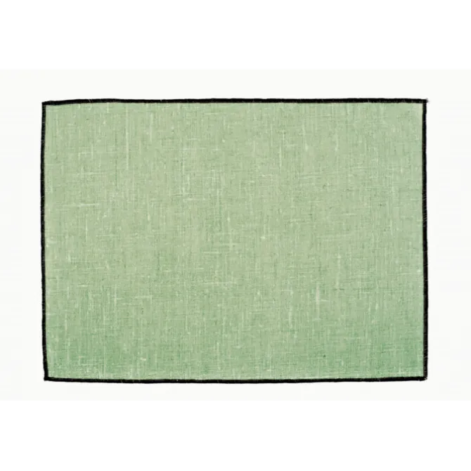 Haomy Borgo placemat 35 x 48 cm linnen Amandel