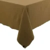 Haomy Corte tafelkleed 160 x 300 cm linnen mokka